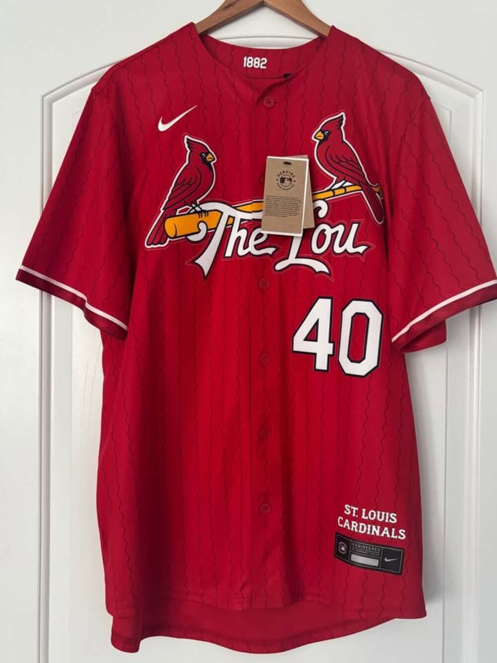 NWT Nike St. Louis Cardinals City Connect Jersey #40 Contreras Men's L
